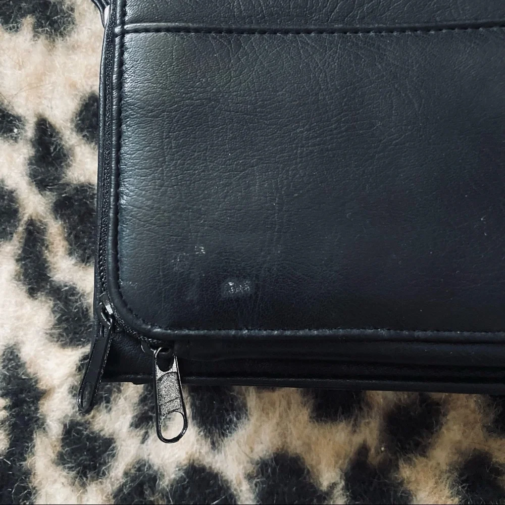 Rosetti black crossbody purse
